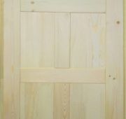 Дверь 60*2000 деревянная 7 филенок (по полотну) ПГФ